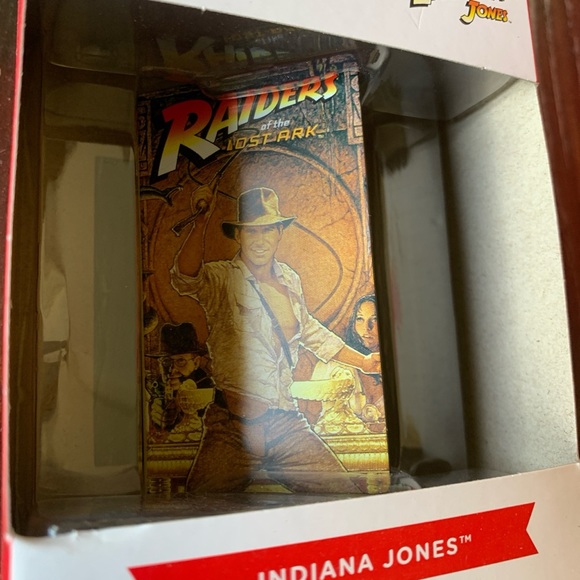 Hallmark Indiana Jones VHS Tape Christmas Tree Holiday Ornament New 2022 - Picture 2 of 5